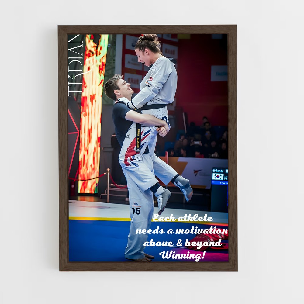 Poster Kick of Glory – affiche Taekwondo (vue 5)